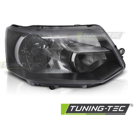 HEADLIGHT BLACK RIGHT SIDE TYC fits VW T5 10-15