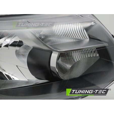 HEADLIGHT BLACK RIGHT SIDE TYC fits VW T5 10-15