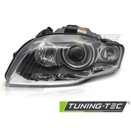 XENON HEADLIGHT CHROME LEFT SIDE TYC fits AUDI  A4 B7 04-08