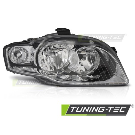 HEADLIGHT CHROME RIGHT SIDE TYC fits AUDI  A4 B7 04-08