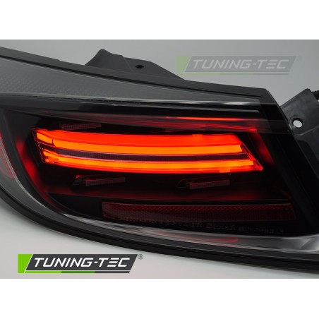 LED BAR TAIL LIGHTS BLACK SEQ fits TOYOTA GR86 21-