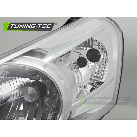 HEADLIGHT CHROME LEFT SIDE TYC fits CITROEN JUMPY PEUGEOT EXPERT FIAT SCUDO 07-16