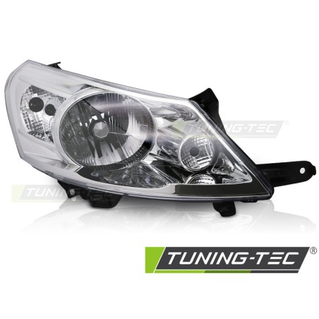 HEADLIGHT CHROME RIGHT SIDE TYC fits CITROEN JUMPY PEUGEOT EXPERT FIAT SCUDO 07-16