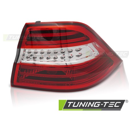 LED TAIL LIGHT RED WHITE RIGHT SIDE TYC fits MERCEDES W166 11-15