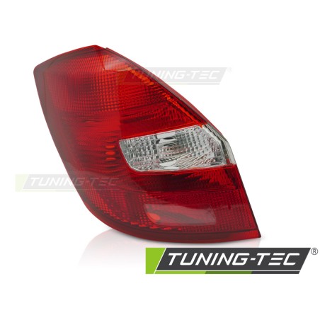 TAIL LIGHT RED WHITE LEFT SIDE TYC fits SKODA FABIA 07-14