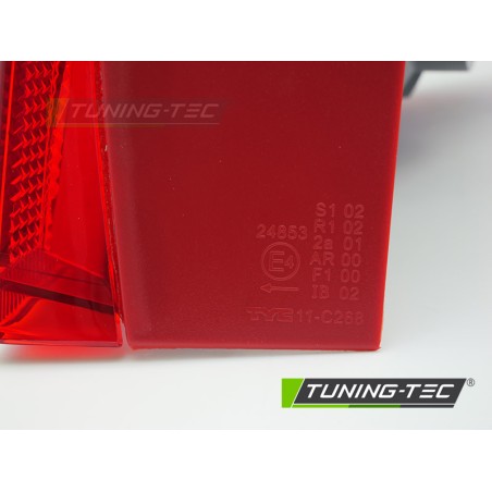 TAIL LIGHT RED WHITE LEFT SIDE TYC fits SKODA FABIA 07-14