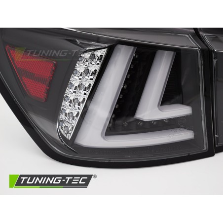 LED TAIL LIGHTS BLACK LED SQL fits LEXUS IS II 06-13