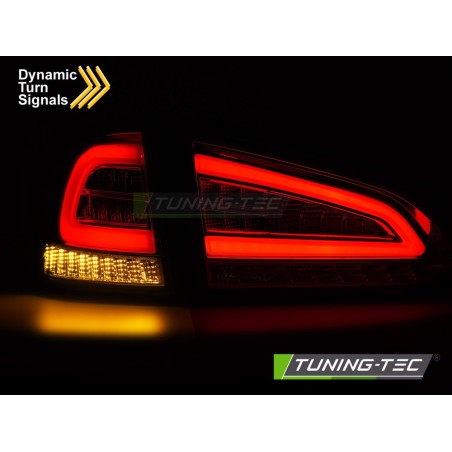 Feux arrière LED rouge blanc séquentiel pour FORD FOCUS MK 3 SW 11-18