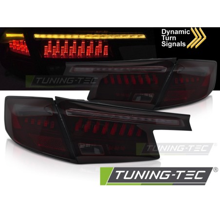 LED TAIL LIGHTS BLAC RED SMOKE fits HONDA CIVIC XI 21- HATCHBACK