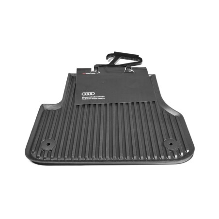 Tapis de sol en caoutchouc noir 4 pièces pour Audi A6 C7 4G