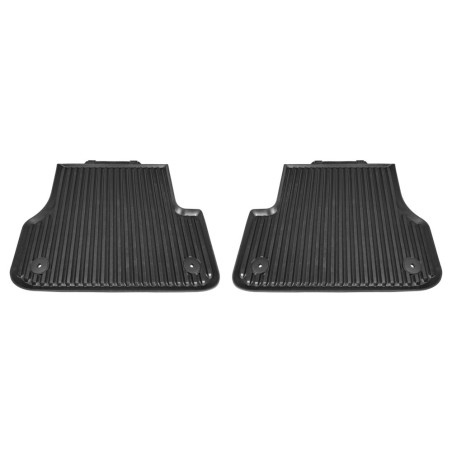 Tapis de sol en caoutchouc noir 4 pièces pour Audi A6 C7 4G