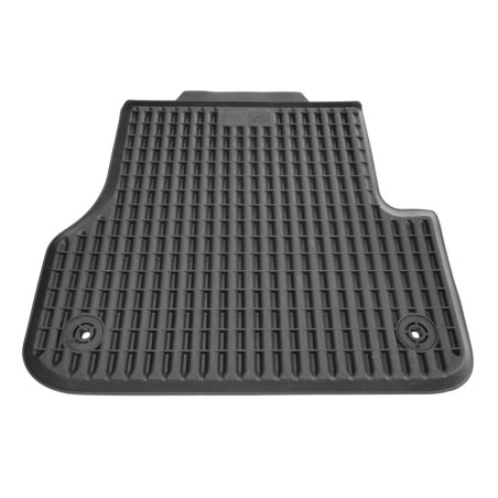 Tapis de sol en caoutchouc noir 4 pièces pour Audi A6 C7 4G