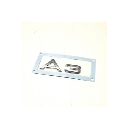 Emblème Audi A3 Original - Logo Chromé Brillant 8P08537412ZZ