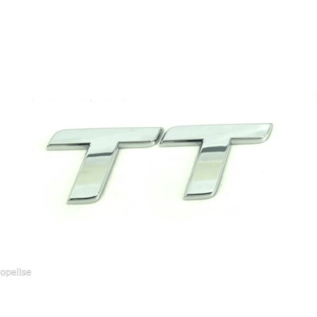 Emblème Audi TT Logo Autocollant Chromé Brillant 8J0853741A2ZZ