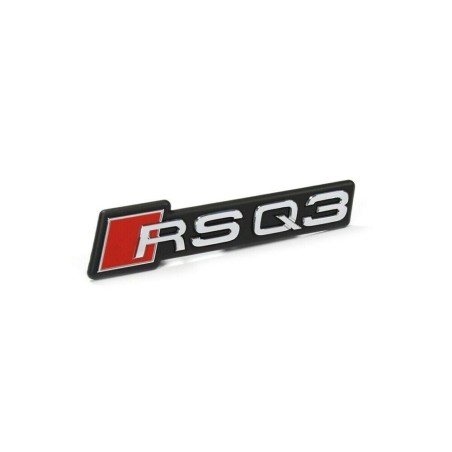 Emblème Chromé Audi RSQ3 (F3) pour Calandre - Logo Tuning