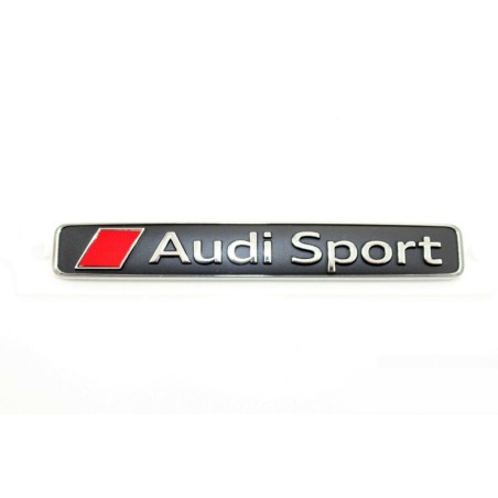 Emblème Extérieur Audi Sport Logo Chromé