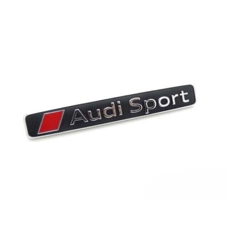 Emblème Extérieur Audi Sport Logo Chromé