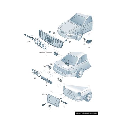 Insigne Original Audi S4