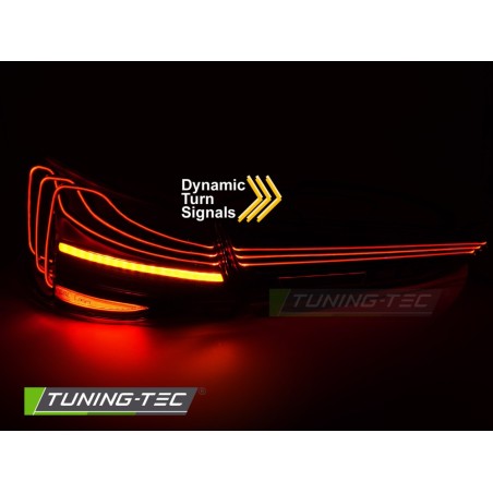 Feux arrière LED rouges séquentiels look laser pour BMW G22 G23 20-