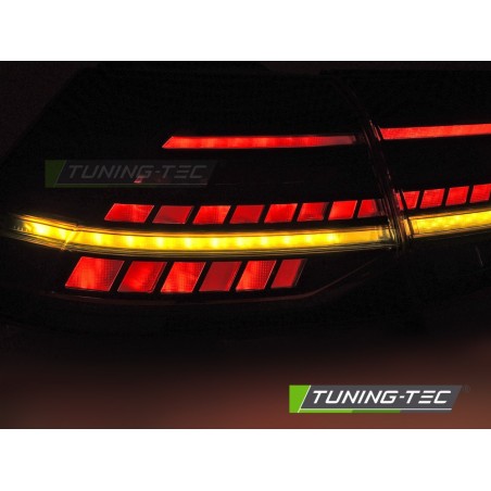 LED TAIL LIGHTS SMOKE LED SEQ fits VW GOLF 7 13-19