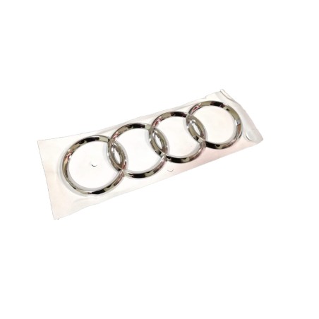 Emblème Anneaux Chromés Audi Original pour Coffre A3 A4 A6