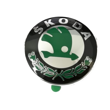 Emblème Avant Original Skoda Logo Capot Avant