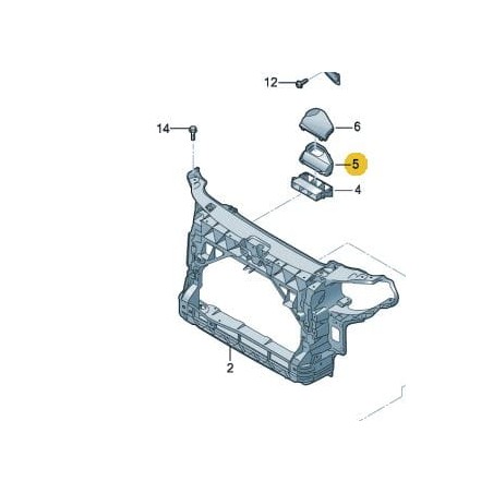 Cache d'admission d'air 1.4 TDI VW AUDI SEAT SKODA