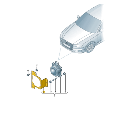 Support de capteur radar Distronic Audi A4 B9 A5