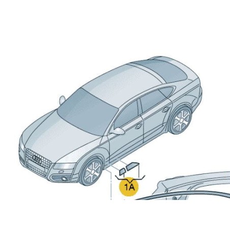 Protection anti-pierres pour aile avant et porte Audi A7 2011-2018