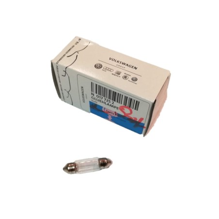 Ampoule de plaque d'immatriculation arrière C5W 12V 5W