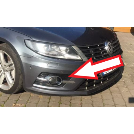 Grille de cache inférieur latéral de pare-chocs avant VW CC R-line 2012-2017