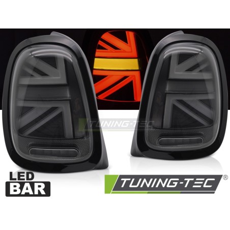 LED TAIL LIGHTS SMOKE fits MINI COOPER F55 F56 F57 14-17