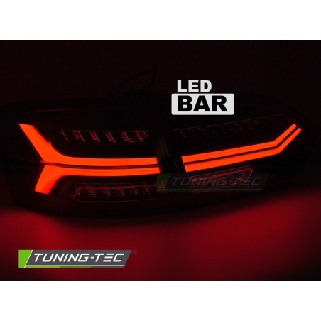 LED BAR TAIL LIGHTS RED WHITE fits VW JETTA VI 11-18