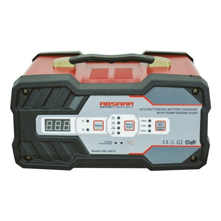 Absaar AB-JS012 Chargeur de Batterie & Démarreur 6V/12V 12A