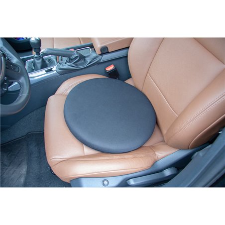 AutoStyle Comfortline Coussin rotatif - Noir - Diamètre 39cm