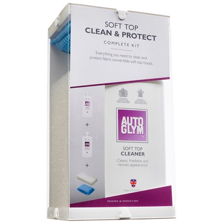 Autoglym Soft Top Clean & Protect Complete Kit 2 X 500ML