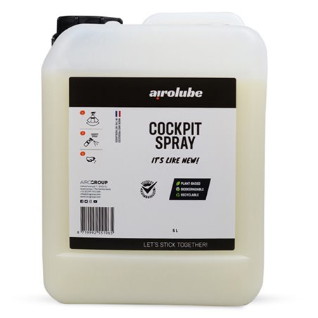 Airolube Cockpitspray / Spray pour cockpits - 5-Litre Jerrican