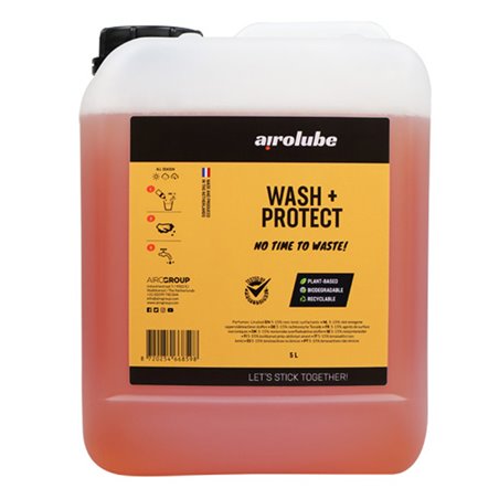 Airolube Wash & Protect Car Shampooing + cire - 5-Litre Jerrican