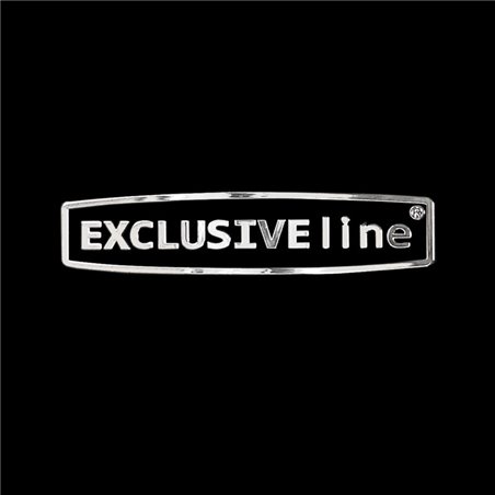 Autocollant Nickel 'EXCLUSIVE LINE' - 75x15mm