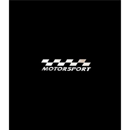 Autocollant Nickel 'MOTORSPORT' - 70x15mm