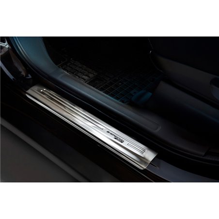 Seuils de portes inoxydable sur mesure pour Mitsubishi Outlander III 2012- - 'Special Edition' - 4-pièces