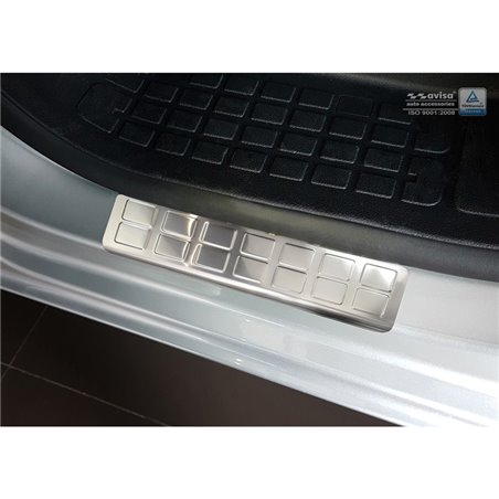 Seuils de portes inoxydable sur mesure pour Citroën Jumpy & Spacetourer / Peugeot Expert & Traveller / Toyota Proace 2016- / Ope