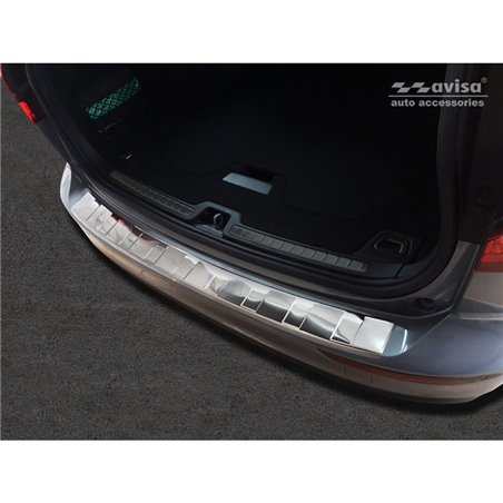 Protection de seuil arrière inox sur mesure pour Volvo V60 II 2018- incl. Cross Country & R-Design