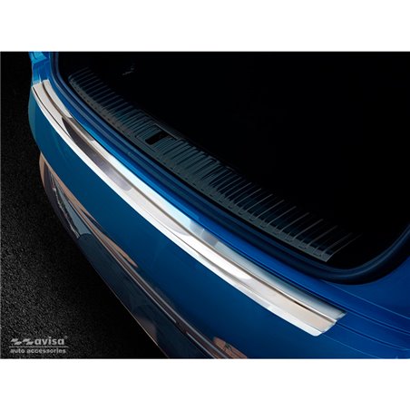 Protection de seuil arrière inox sur mesure pour Audi E-Tron incl. Sportback 2018-