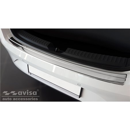 Protection de seuil arrière inox sur mesure pour Seat Leon IV HB 5-portes 2020- & Cupra Leon HB 5-portes 2021-