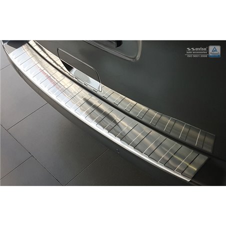 Protection de seuil arrière inox sur mesure pour Citroën Spacetourer / Peugeot Traveller / Peugeot Expert / Toyota Proace Verso 