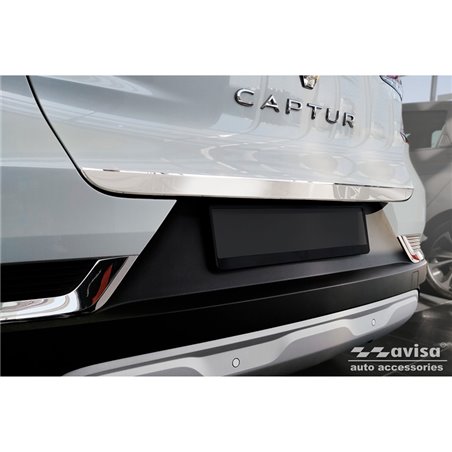 Moulure de hayon en Inox Chrome sur mesure pour Renault Captur II 2019- & Mitsubishi ASX II 2023-