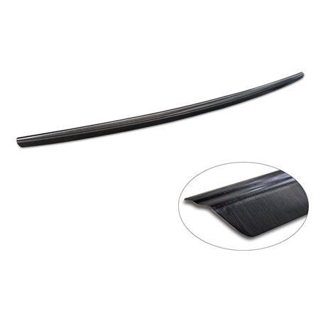 Protection de seuil arrière inox noir sur mesure pour Toyota Prius V (XW60) 2023-