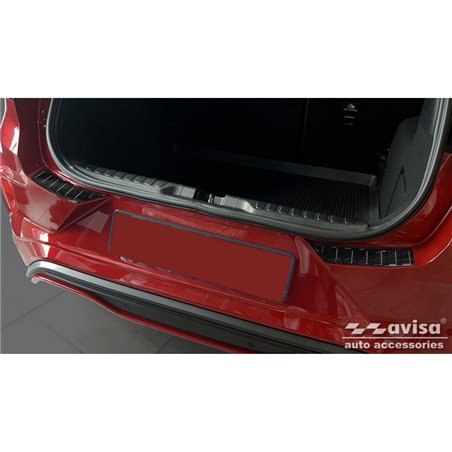 Protection de seuil arrière carboné 3D sur mesure pour Ford Puma 2019- 2-pièces