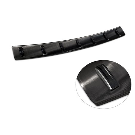 Protection de seuil arrière inox noir sur mesure pour BMW Série 2 (U06) Active Tourer (incl. Paquet M) 2021- 'STRONG EDITION'